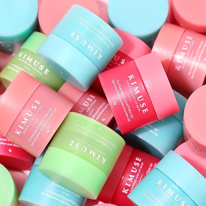 KIMUSE Lip Mask Set, Moisturize & Nourish, Cracked Dry Lips, Intense Hydration - Image 9