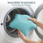 Non Slip Bath Pillow, Luxury Spa Bathtub Head & Neck Rest Support, Permeable - Image 6