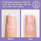 FANDAMEI Nail Files and Buffers, Nail Cuticle Remover Kit - Image 7