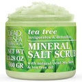 Dead Sea Collection Tea Tree Salt Scrub – Exfoliating Body Scrub by DeadSeaCollection