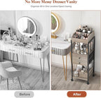 Makeup Organizer, Floor Skincare Organizers Make Up Organizers and Storage - Image 5