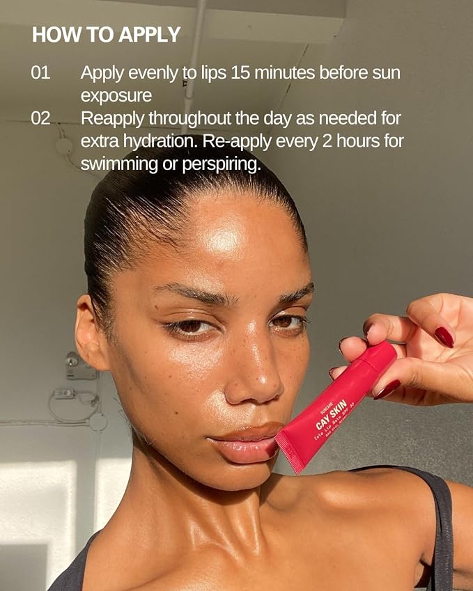 Cay Skin Isle Lip Balm SPF 30 – High Shine, Hydrating + Sheer Lip Gloss in - Image 6
