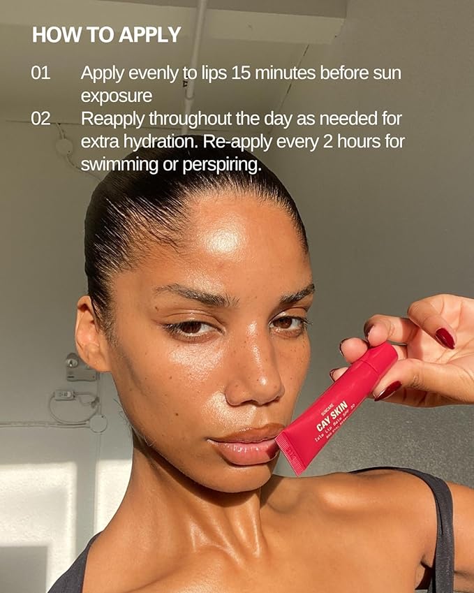 Cay Skin Isle Lip Balm SPF 30 – High Shine, Hydrating + Sheer Lip Gloss in - Image 6