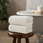 KBY Bath Towels Set of 2, Extra Large Bath Sheets 40X80 Inches, Quick Dry - Image 4