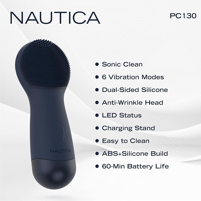 Nautica PC130 Sonic Facial Cleansing Brush Made - Image 8