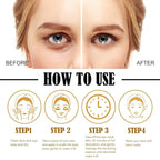 30 Pairs Lip Mask & Eye Mask, 24K Gold Under Eye Patches - Image 8