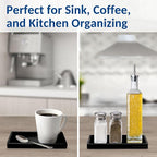 Spacewiser Countertop and Vanity Tray – Small 7.7” Silicone Tray, Soap - Image 6