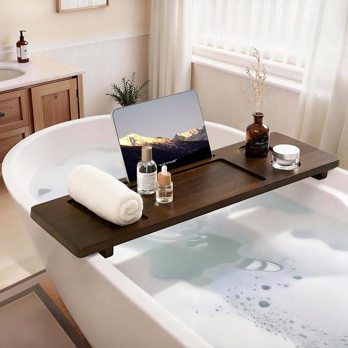 Teak Bathtub Tray - Image 6