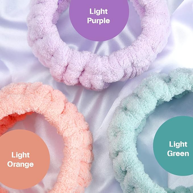 Chuangdi 3-Piece Spa Headband Set - Image 2