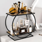 Perfume Organizer for Dresser, 2 Tier Vanity Makeup Organizer, Bathroom by YIWANFW