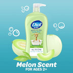 Dial Kids All-in-1 Body Wash + Hair + Bubble Bath, Melon Scent, 32 Fl Oz - Image 4