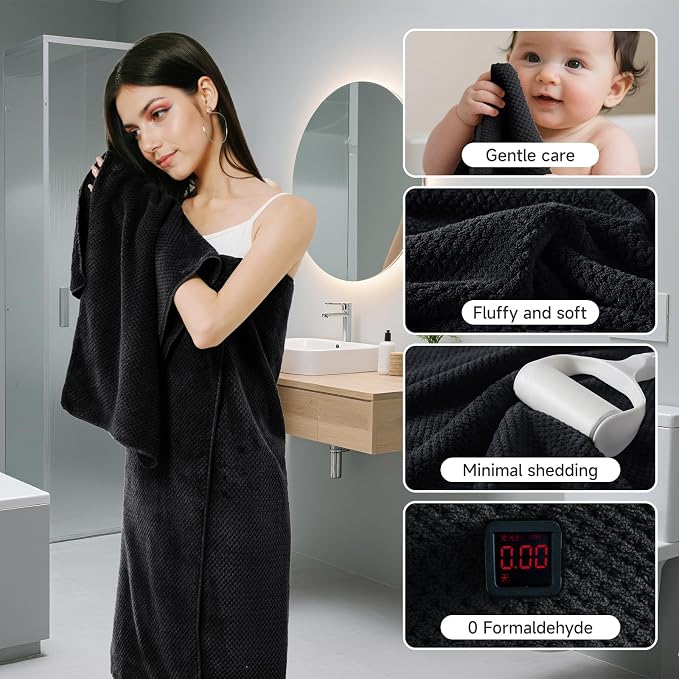 REDKISS 6-Piece Bath Towel Set - Image 3
