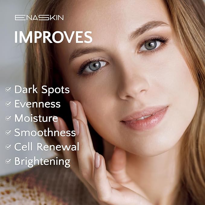 EnaSkin Dark Spot Remover Face & Body Serum: Age Spot Sun Spot Freckles Melasma - Image 4