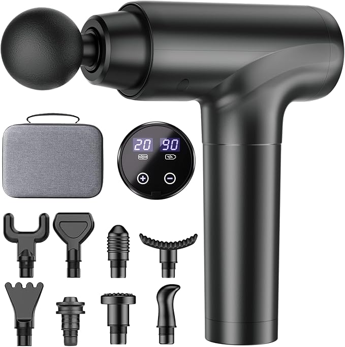cotsoco Massage Gun, Muscle Massage Gun Deep Tissue Back Massager by cotsoco