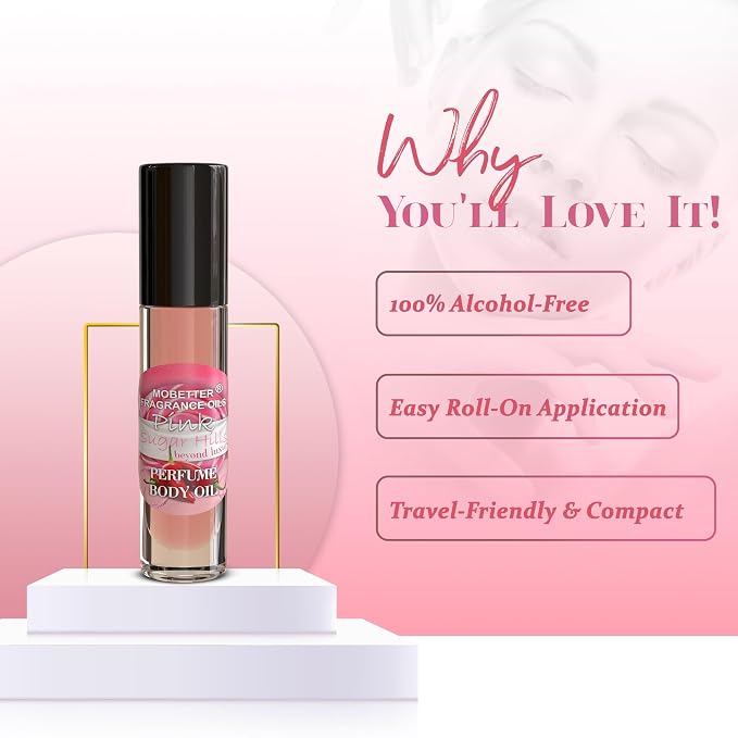 MOBETTER FRAGRANCE OILS Pink Sugar Hills Beyond Luxury Perfume Body Oil - Image 3