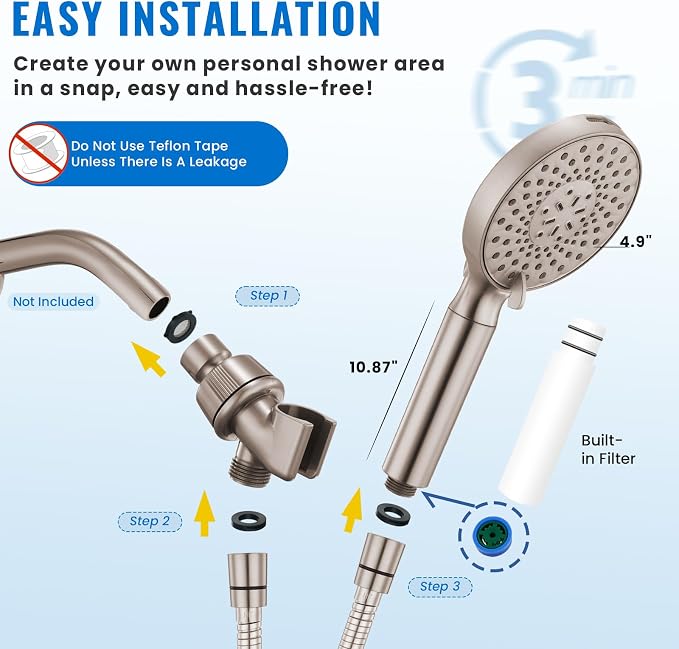 Ryamen Filtered Shower Head - Image 8