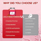 Pjordo Jelly Masks for Facials Professional, Vampire Jelly Mask Powder - Image 4