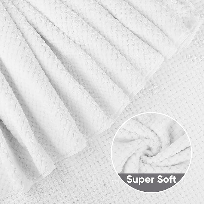 HOMEXCEL 6 Pack Bath Towel Set, Microfiber Ultra Soft Highly Absorbent Bath - Image 3