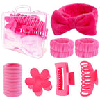 16 Pcs Skincare Headband Set, Face Washing Headband by XiuyingFeng