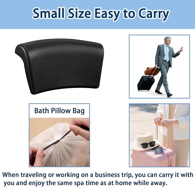 Bath Pillow, Bath Pillows for Tub - Image 2