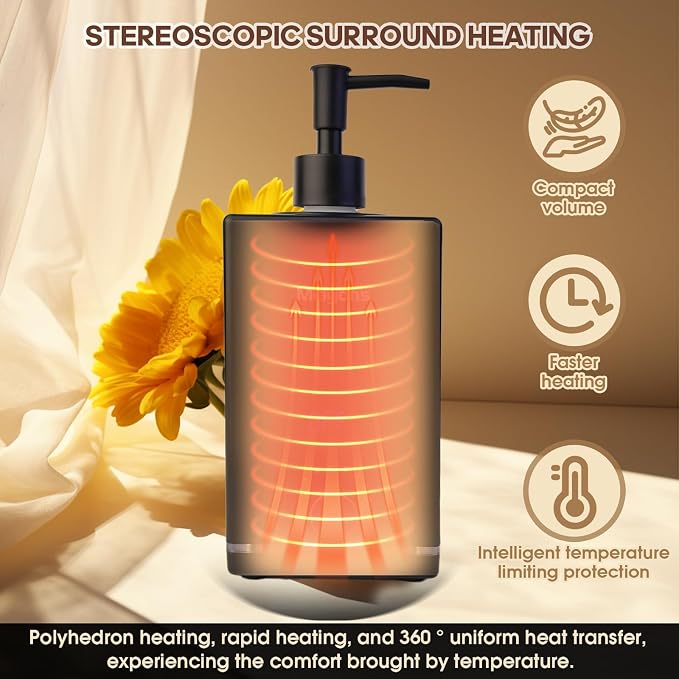 Oil Warmer for Massage, Massage Oil Warmer, Body Oils Heater for Spa, - Image 3