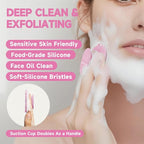 2 PCS Face Scrubber, Soft Silicone Face Exfoliator - Image 8
