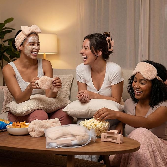 48 Pcs Spa Party Supplies Sleepover Essentials Gift - Image 6