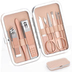 9 PCS Nail Clippers, ONEHERE Premium Manicure Set, Professional Grooming Gift by ONEHERE