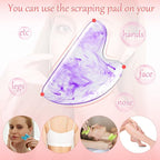 Sherr 24 Pcs Gua Sha Facial Tool Resin Gua Sha Massage Tool Heart Shaped Gua - Image 5