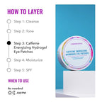 Good Molecules Caffeine Energizing Hydrogel Eye Patches - Image 5