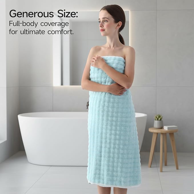 REDKISS 8-Piece Soft Bath Towel Sets, Extra Large 2 Bath Sheet, 2 Hand Towel - Image 6