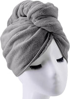 POLYTE Microfiber Hair Turban Wrap Drying Towel - Image 2