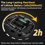 24 Head Massage Gun Set, Deep Tissue Percussion Massager 9 Modes 99 Intensities - Image 4