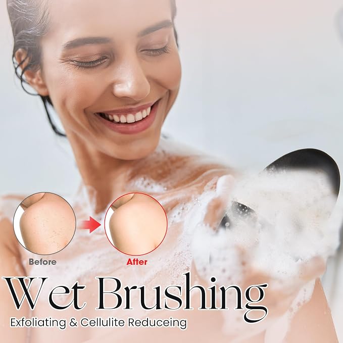 Gejoy 10 Pcs Dry Brushing Body Brush - Image 4