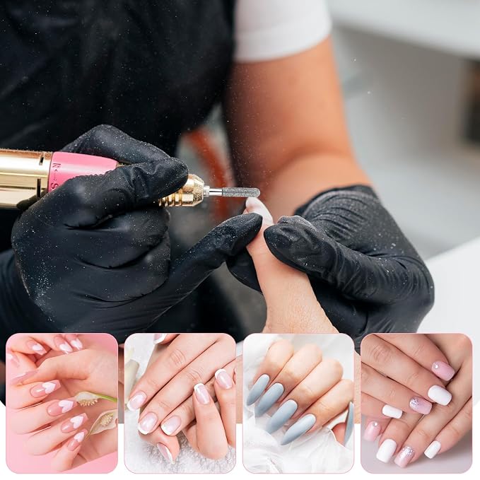 10 PCS Nail Drill Bits Set, Russian Manicure Drill Bits, Cuticle Remover Nail - Image 7