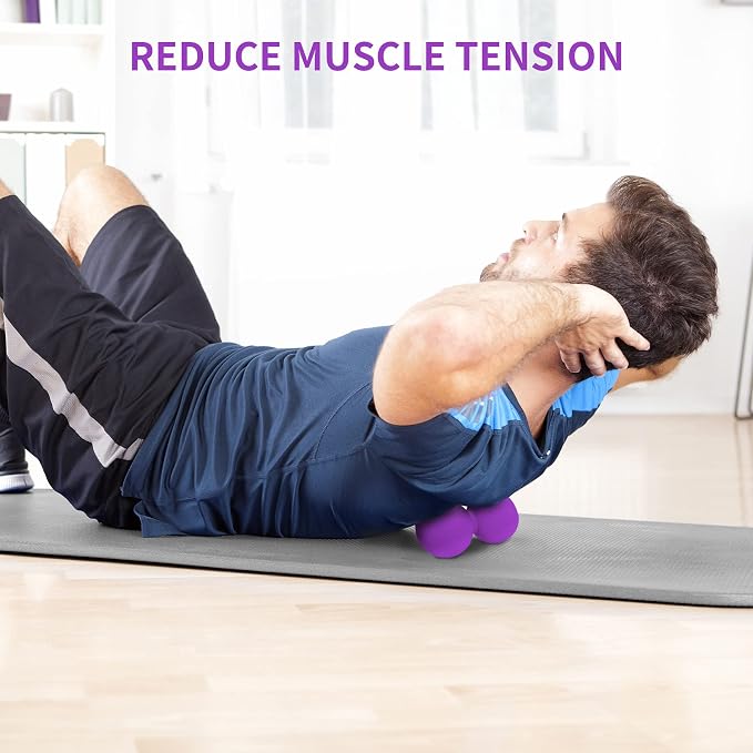 5BILLION FITNESS Peanut Massage Ball, Double Lacrosse Ball and Mobility Massage - Image 4