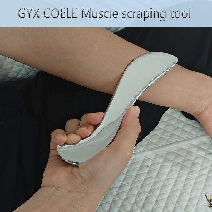 Stainless Steel Muscle Scraper Tool, Gua sha Scraping Massage Tool IASTM Tools - Image 3