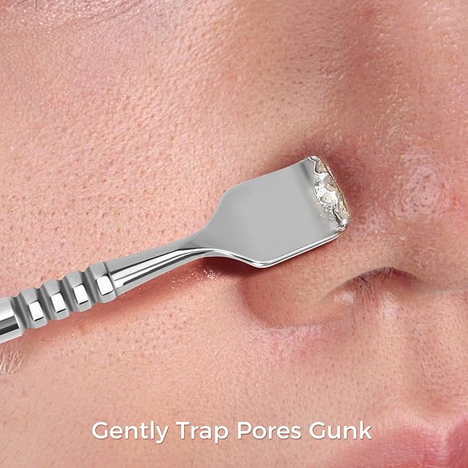 Blackhead Remover Tool Kit, Skin Scraper - Image 4