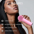 Silicone Facial Cleansing Brush, Portable Electric Face Scrubber - Image 5