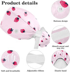 Ethnic Aztec Pattern Adjustable Scrub Cap Hat - Image 4