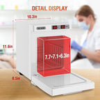 Towel Warmer Cabinet, 5L Hot Bath Towel Warmer Heating Use - Image 5