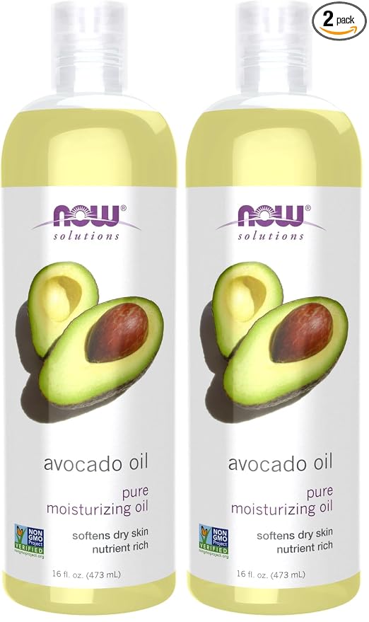 Now Foods Solutions, Avocado Oil, 100% Pure Moisturizing Oil, Nutrient Rich and by NOW