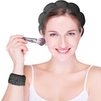 Beleki Spa Headband for Washing Face, Sponge Makeup Skincare Headband & - Image 5
