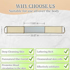 Exfoliating Natural Loofah Sponge Back Scrubber - Image 7