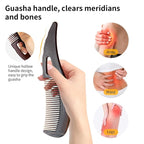Dandruff Comb Wide Tooth, Stainless Steel Fine Tooth Lice/Psoriasis Scalp Detox - Image 5