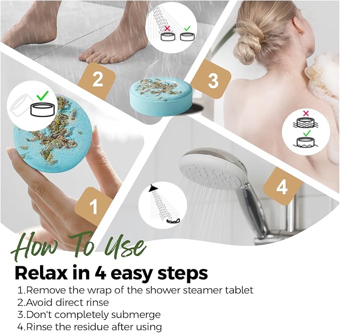 SWCANDY Shower Steamers Aromatherapy Birthday Gifts - Image 7