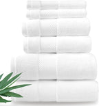 Alusa Home Ultra Soft & Plush Viscose from Bamboo Bath Towels by AlusaHome