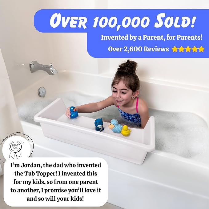 Tub Topper® Mini Bathtub Splash Guard - Image 6