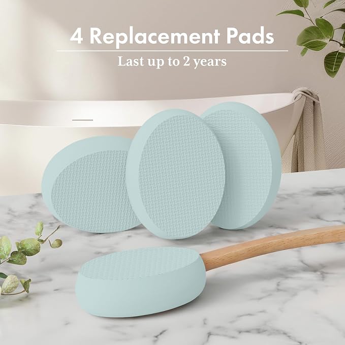 AmazerBath Lotion Applicator for Back, 4 Replacement Pads - Image 6