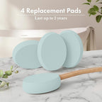 AmazerBath Lotion Applicator for Back, 4 Replacement Pads - Image 6